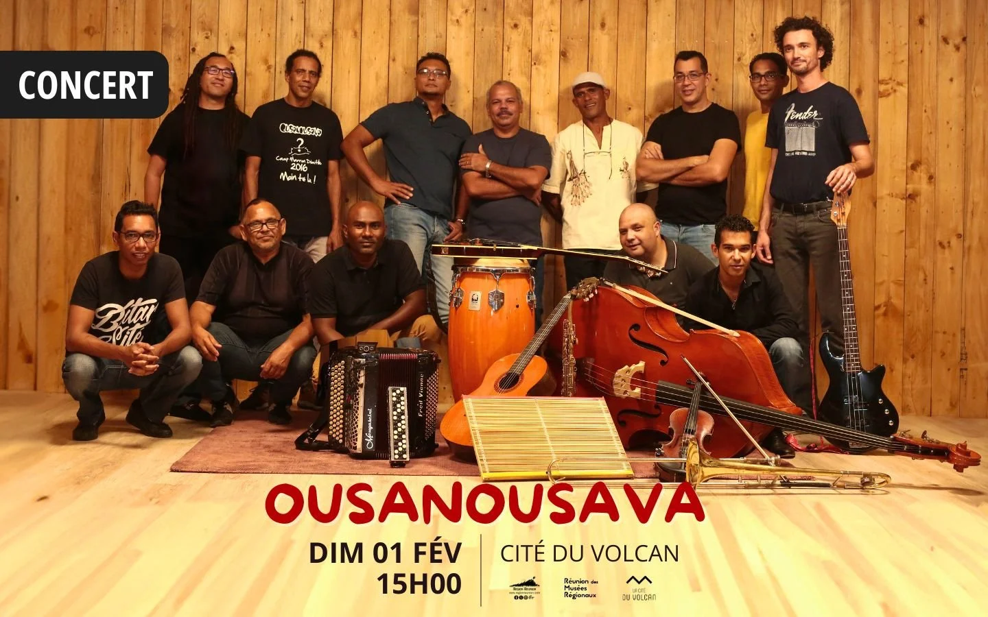 CHANSON RÉUNIONNAISE / OUSANOUSAVA (19-22€)