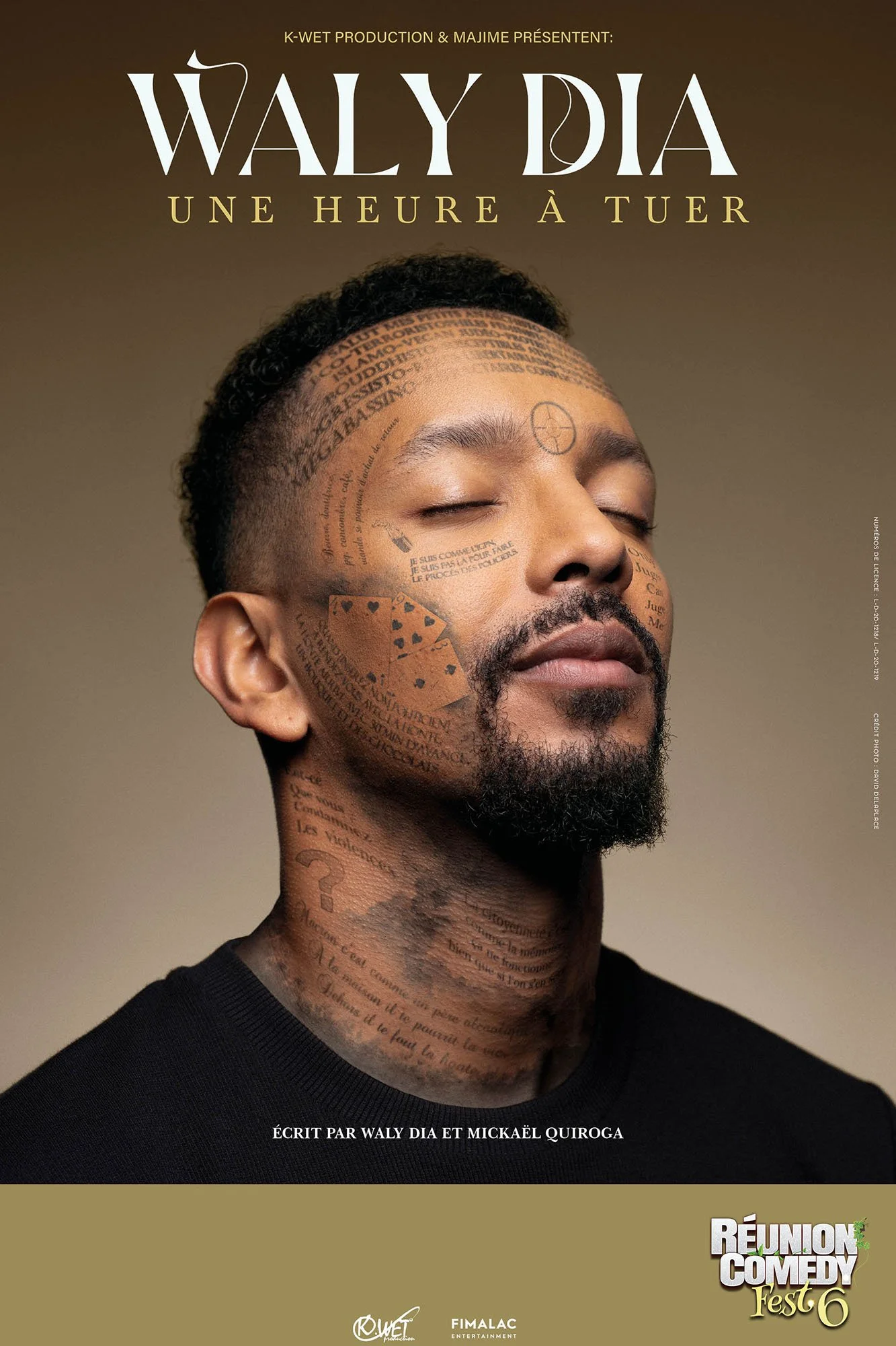 reunion comedy fest #6 / waly dia / une heure à tuer (45€)