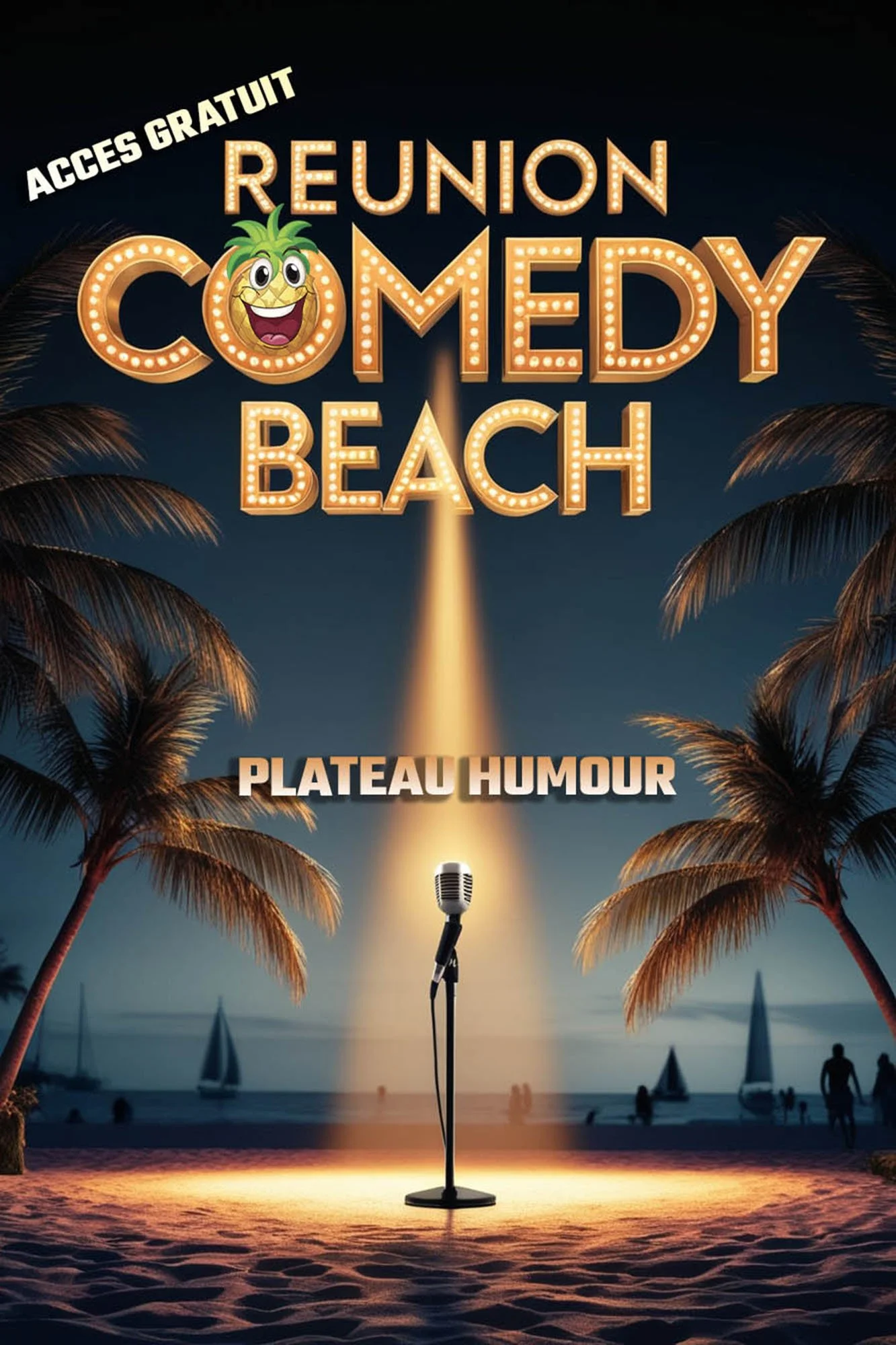 REUNION COMEDY FEST #6 / REUNION COMEDY BEACH (GRATUIT)