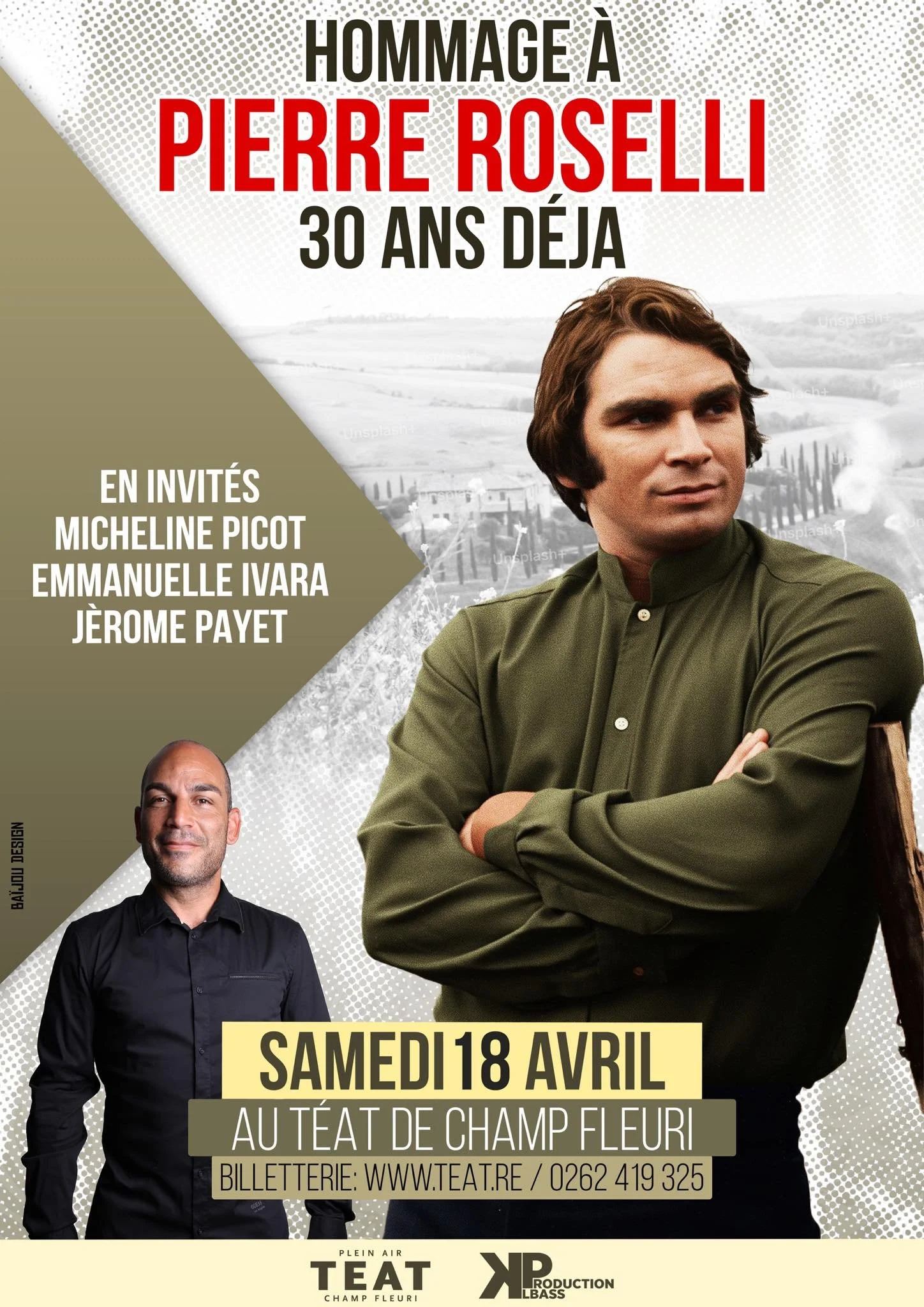 SPECTACLE HOMMAGE À PIERRE ROSELLI (22-25€)