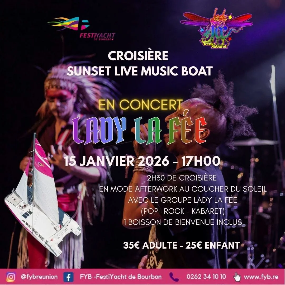 CONCERT-CROISÈRE / LADY LA FÉE (25-35€)