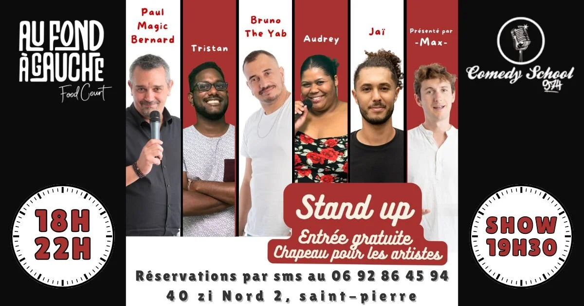 SOIRÉE STAND-UP AU FOND À GAUCHE (GRATUIT)