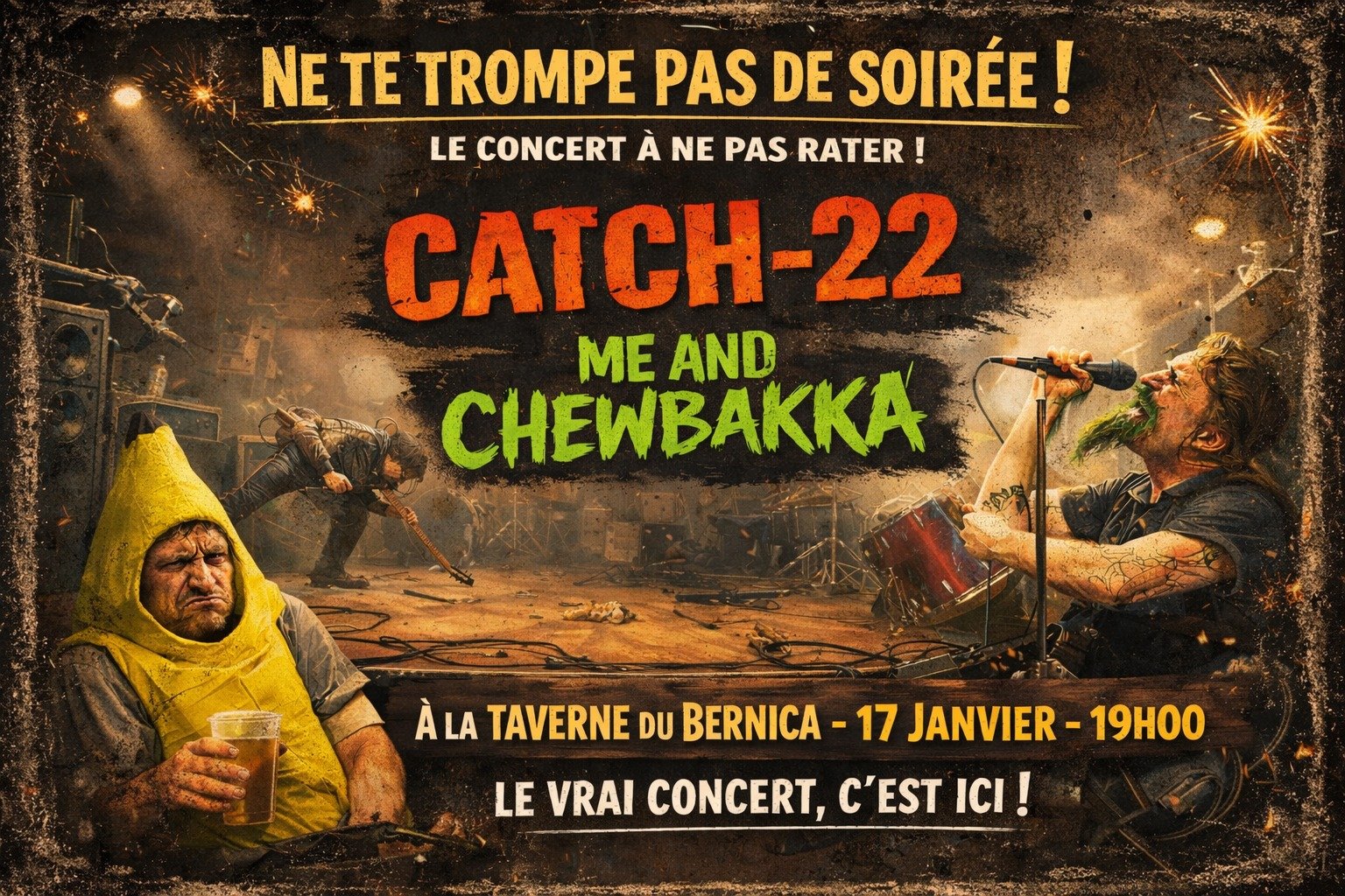 POP ROCK / CATCH-22 + ME AND CHEWBACCA (GRATUIT)
