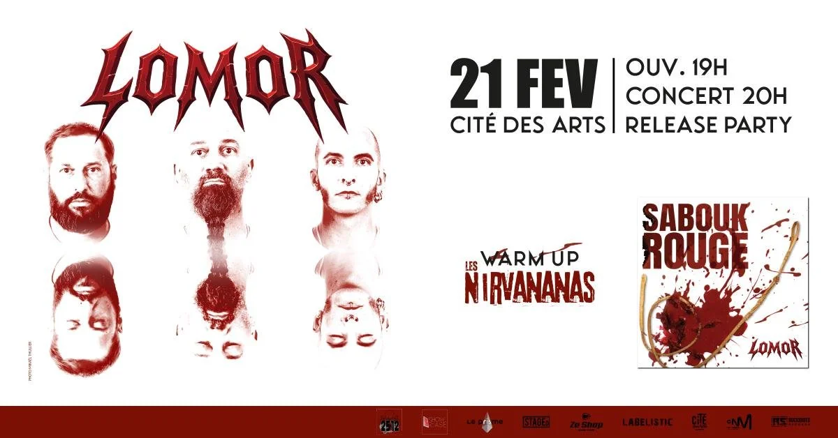 ROCK METAL + GRUNGE / LOMOR + LES NIRVANANAS (13-15€)