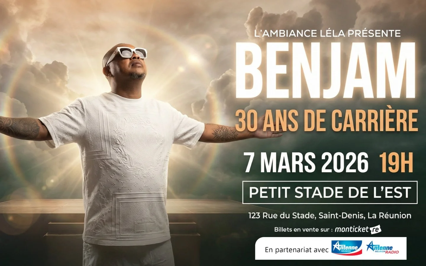 BENJAM / 30 ANS DE CARRIÈRE (25-35-70€)