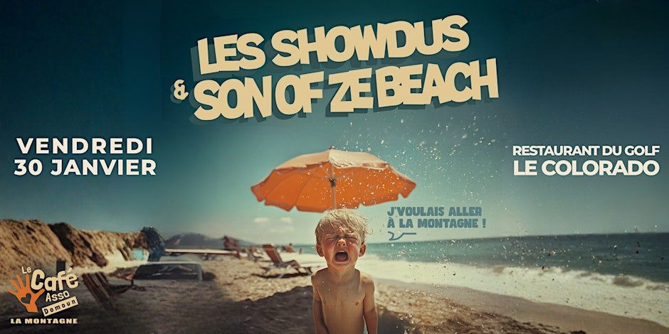 ROCK / LES SHOWDUS + SON OF ZE BEACH (7€)