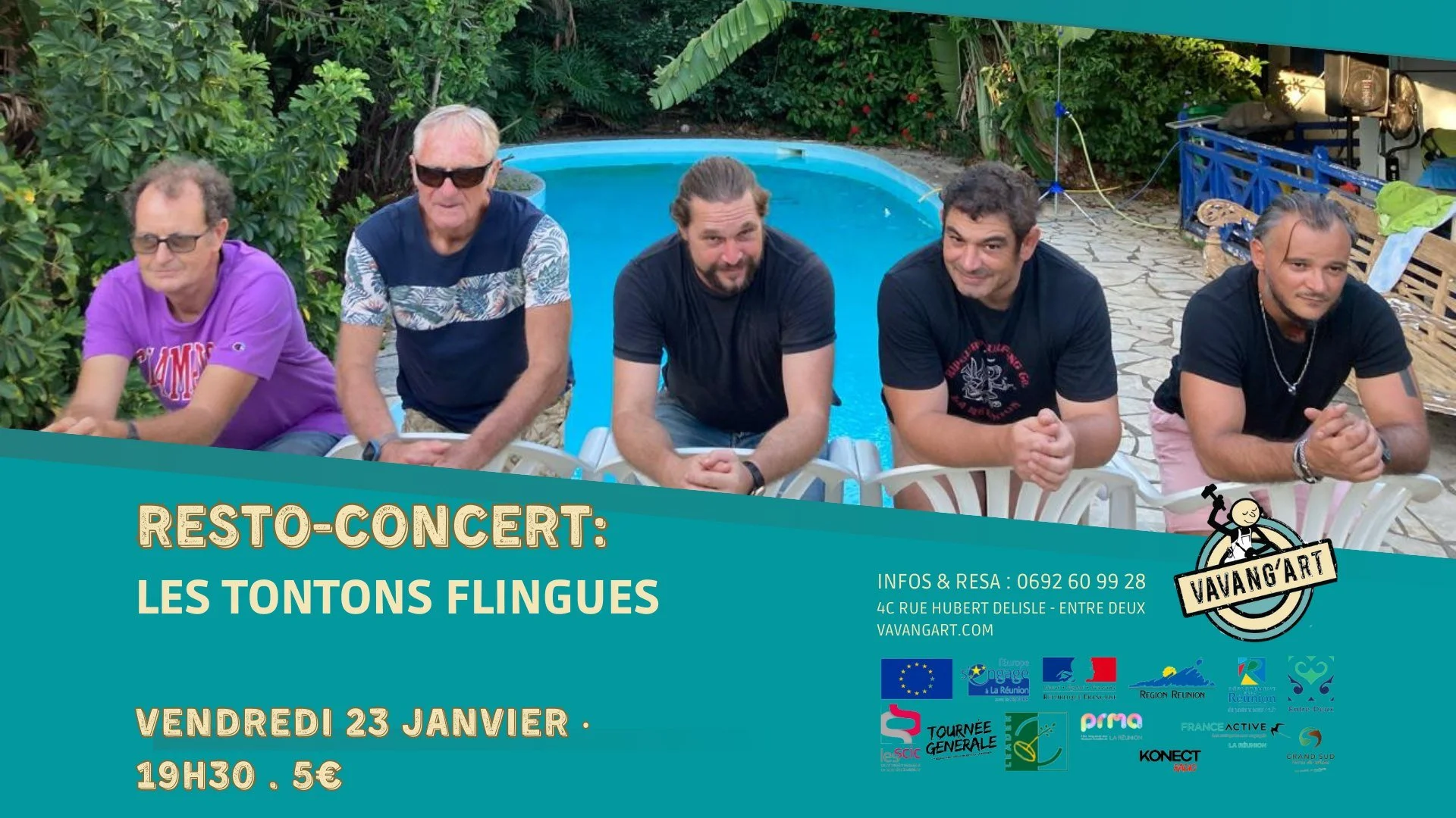 REPRISES ROCK / LES TONTONS FLINGUÉS (5€)