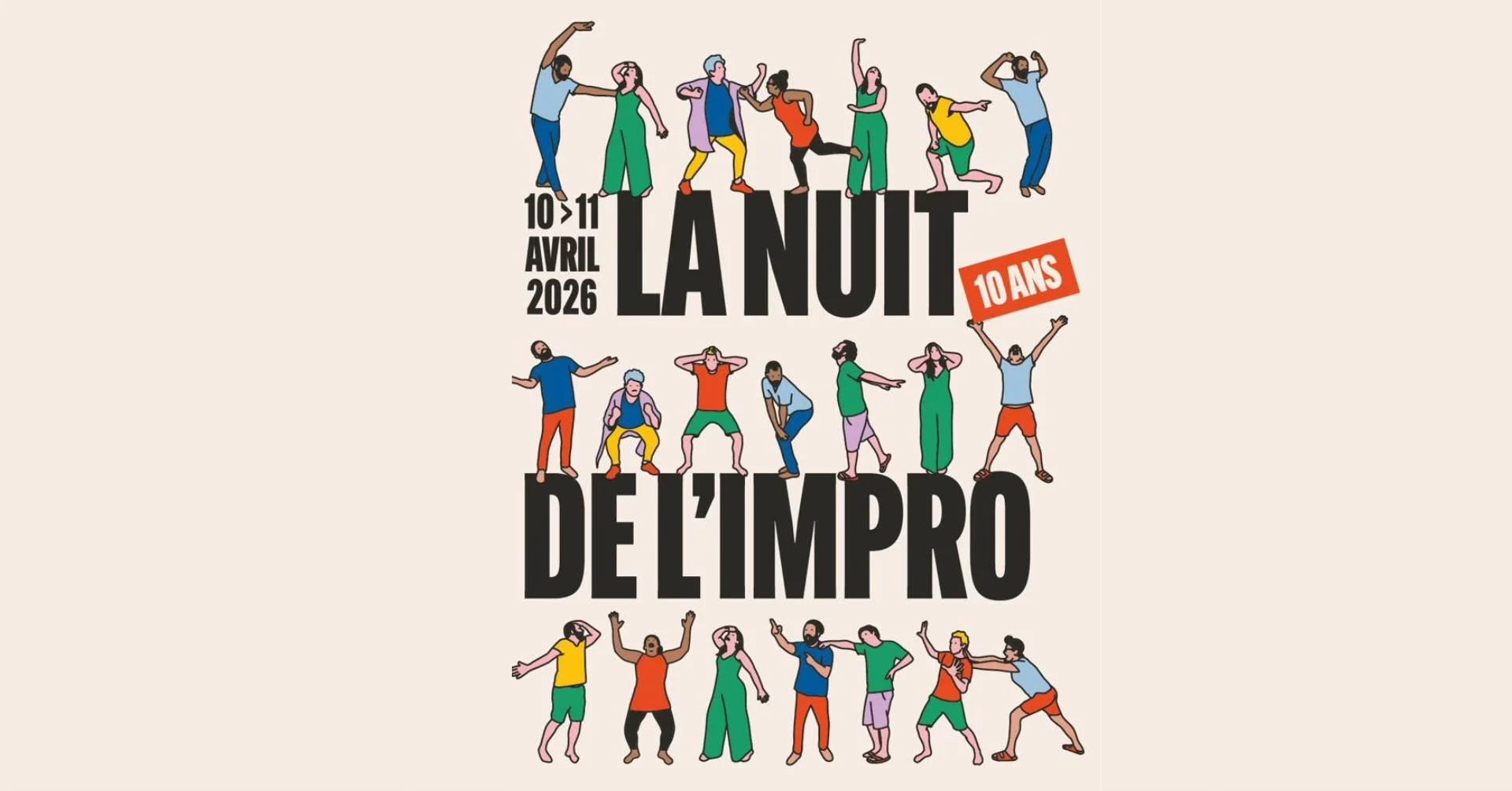 LA NUIT DE L'IMPRO : 10 ANS ! (17-20-22-27€)