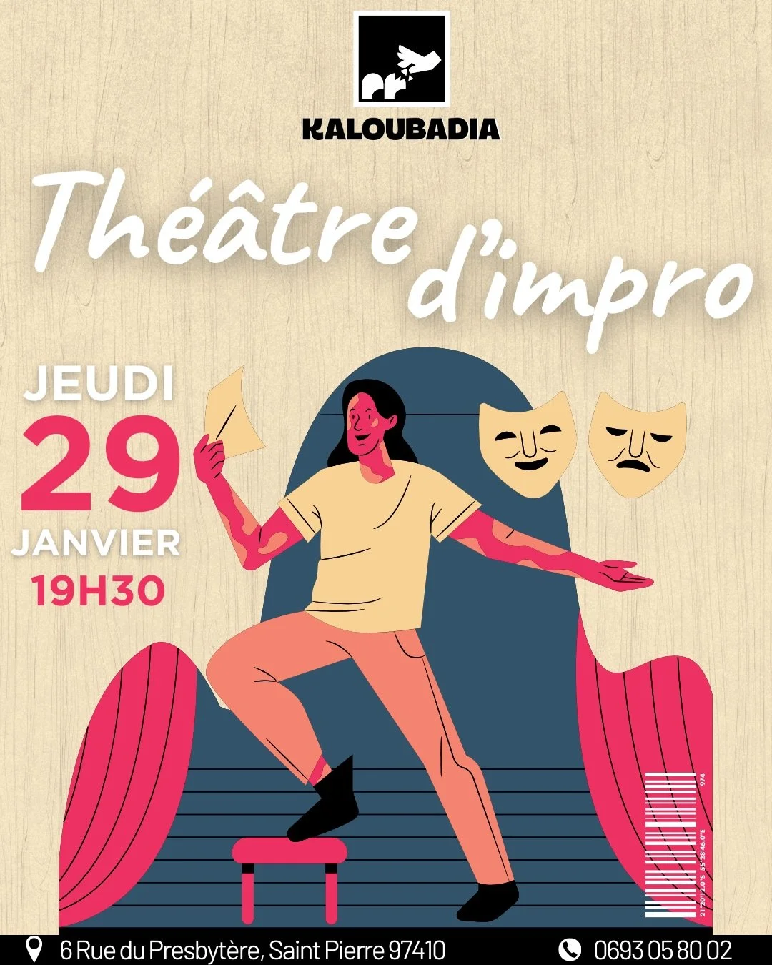 THÉÂTRE D'IMPRO AU KALOUBADIA (PRIX NON RENSEIGNÉ)