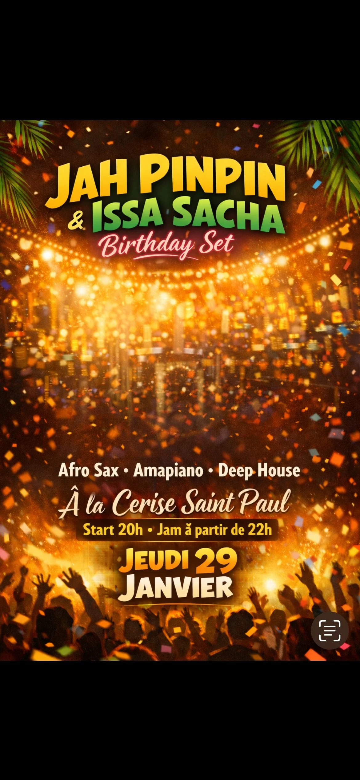 JAH PINPIN &amp; ISSA SACHA BRTHDAY SET (GRATUIT)