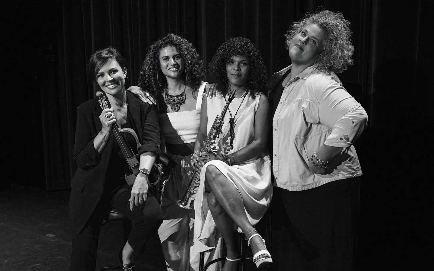 LES FEMMES DU JAZZ / Emilie Minatchy, Nicole Dambreville, Flora Pasquet, Emy Potonié (10-12-13-14€)