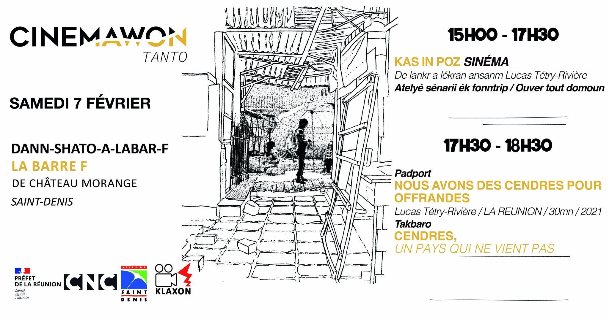 FESTIVAL COURT-DERRIÈRE / CINEMAWON (GRATUIT)