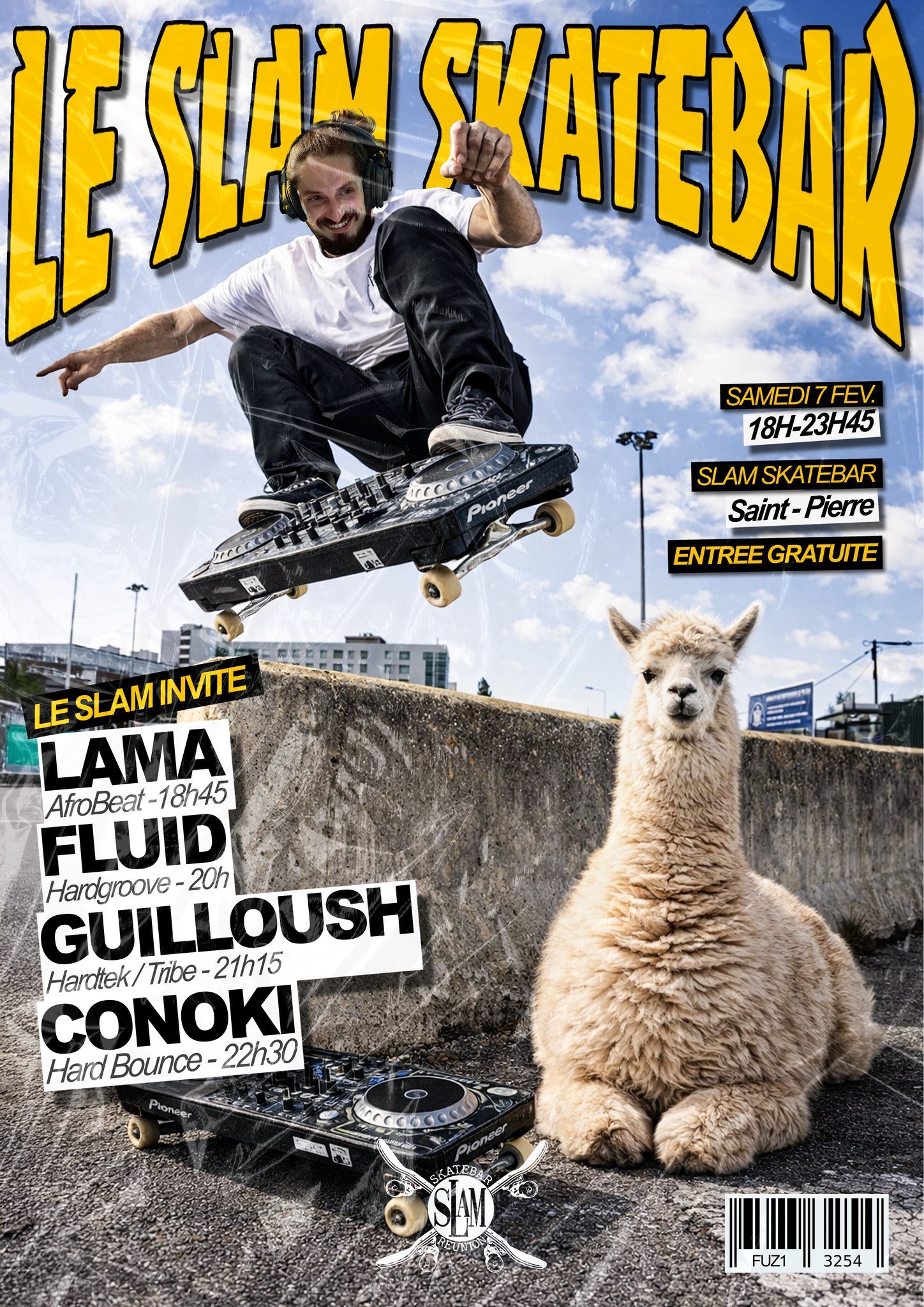 AFRO ACID TRANCE TRIBE / LAMA + FLUID + GUILLOUSH + CONOKI (GRATUIT)