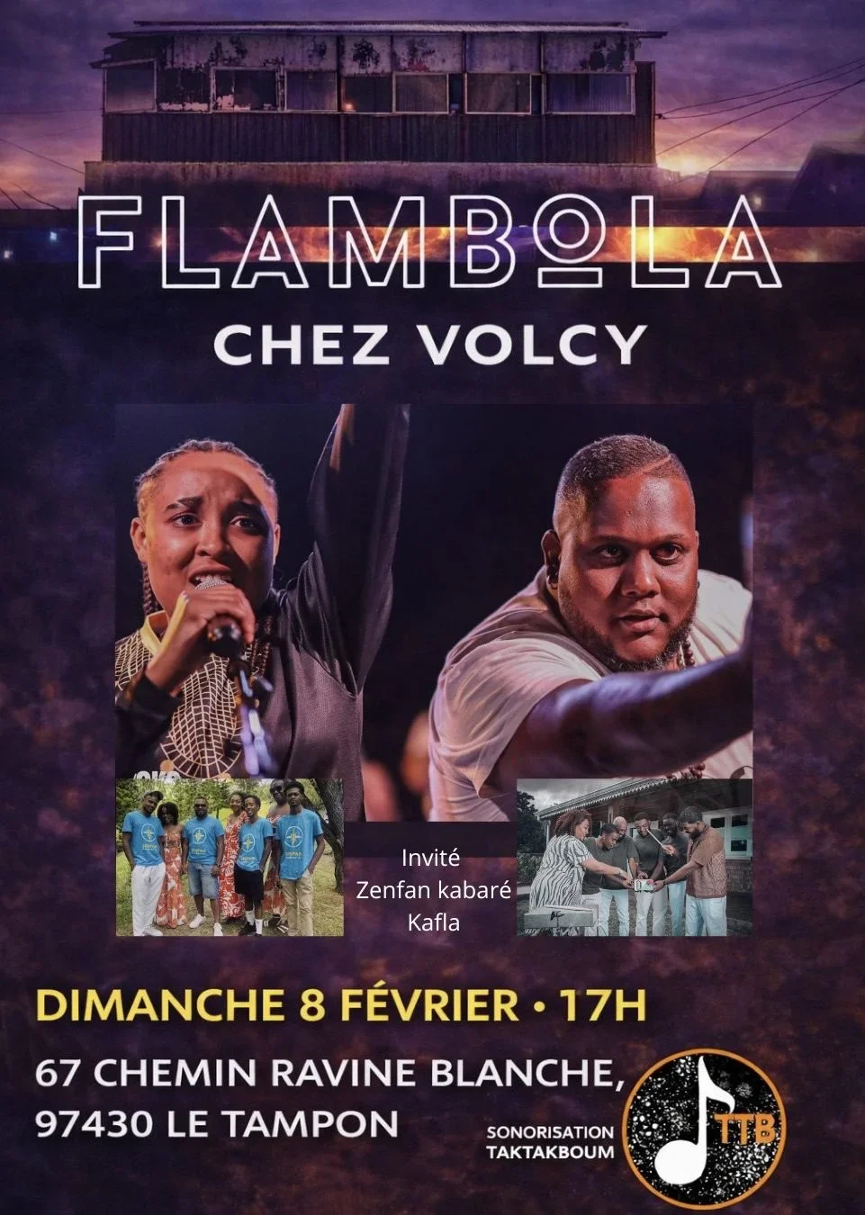 MALOYA / FLAMBOLA + ZENFAN KABARÉ + KAFLA (GRATUIT)