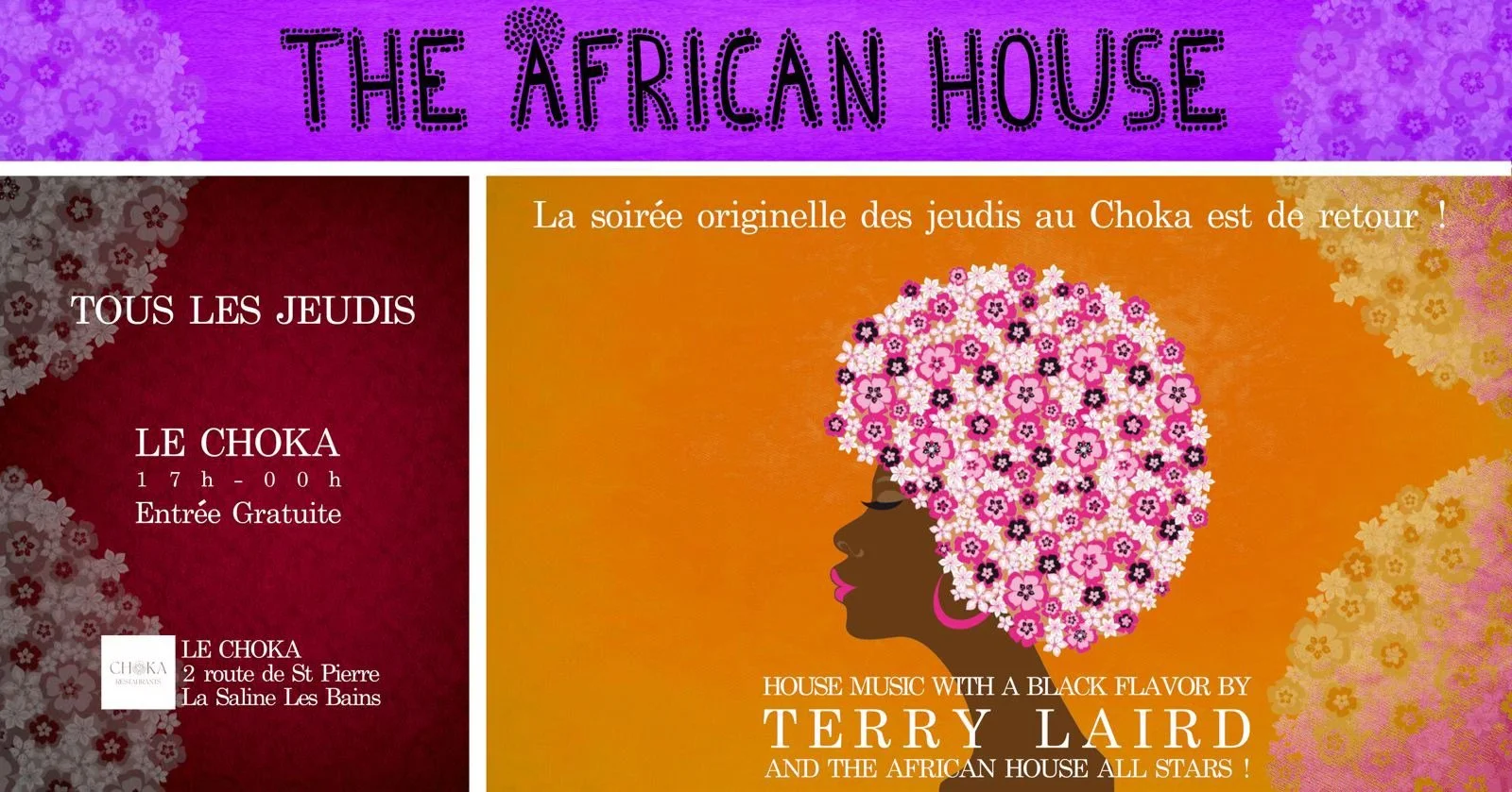 TERRY LAIRD / THE AFRICAN HOUSE (GRATUIT)