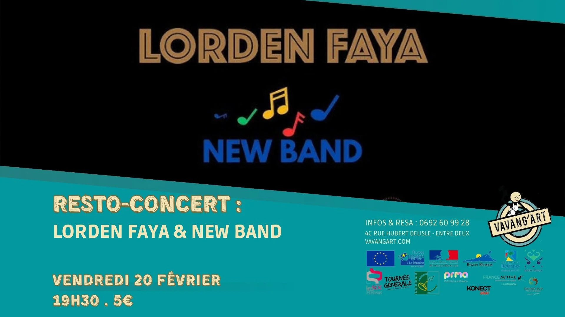REGGAE RAGGA DANCEHALL / LORDEN FAYA &amp; NEW BAND (5€)