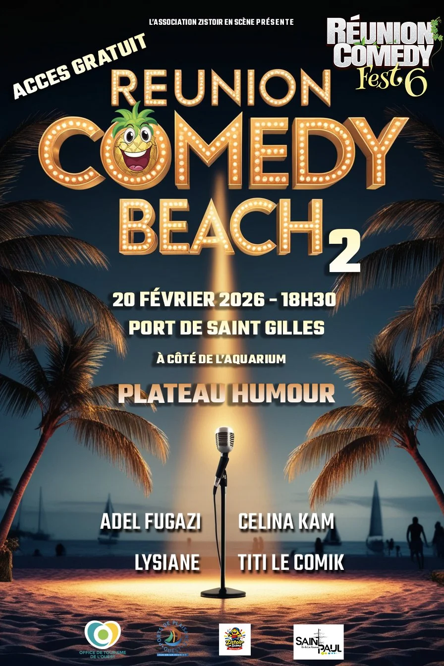 REUNION COMEDY FEST #6 / REUNION COMEDY BEACH (GRATUIT)