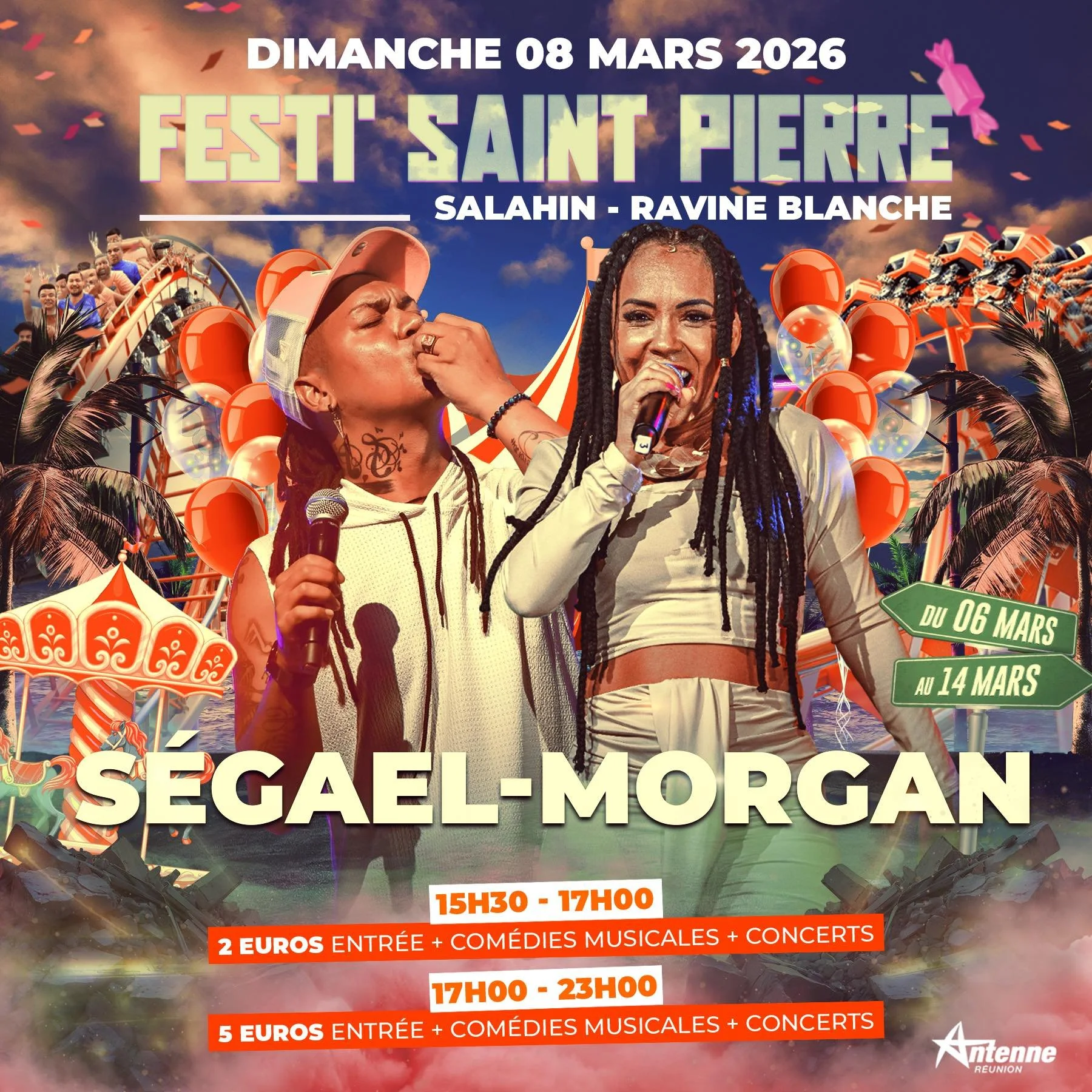 FESTI SAINT PIERRE / SÉGAËL + MORGAN (2-5€)