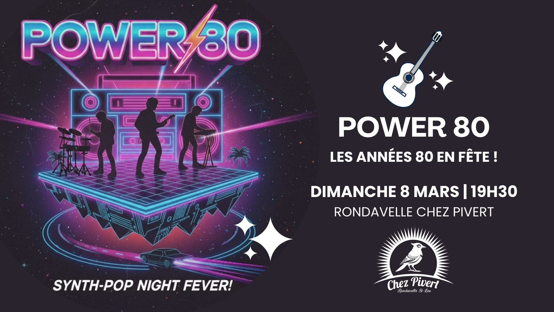 POWER 80 / LES ANNÉES 80 EN FÊTE (GRATUIT)
