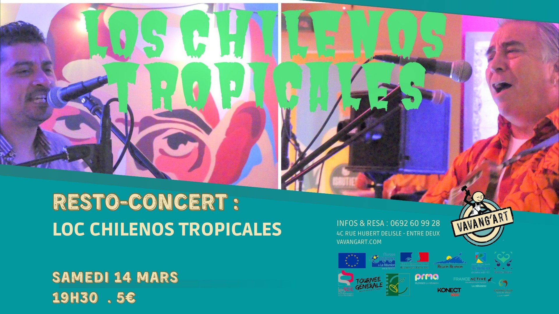 SALSA MERENGUE CUMBIA / LOS CHILENOS TROPICALES (5€)