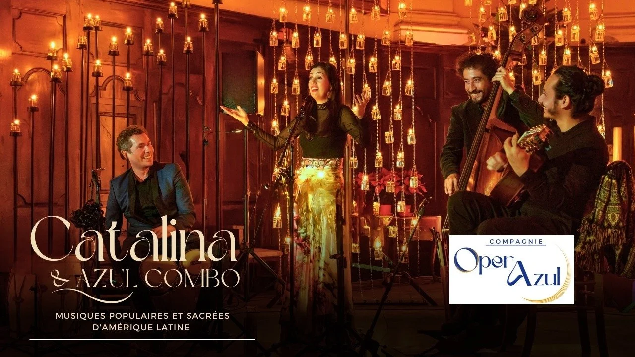 MUSIQUES POPULAIRES ET SACRÉES D'AMÉRIQUE LATINE / CATALINA & AZUL COMBO (10-20€)