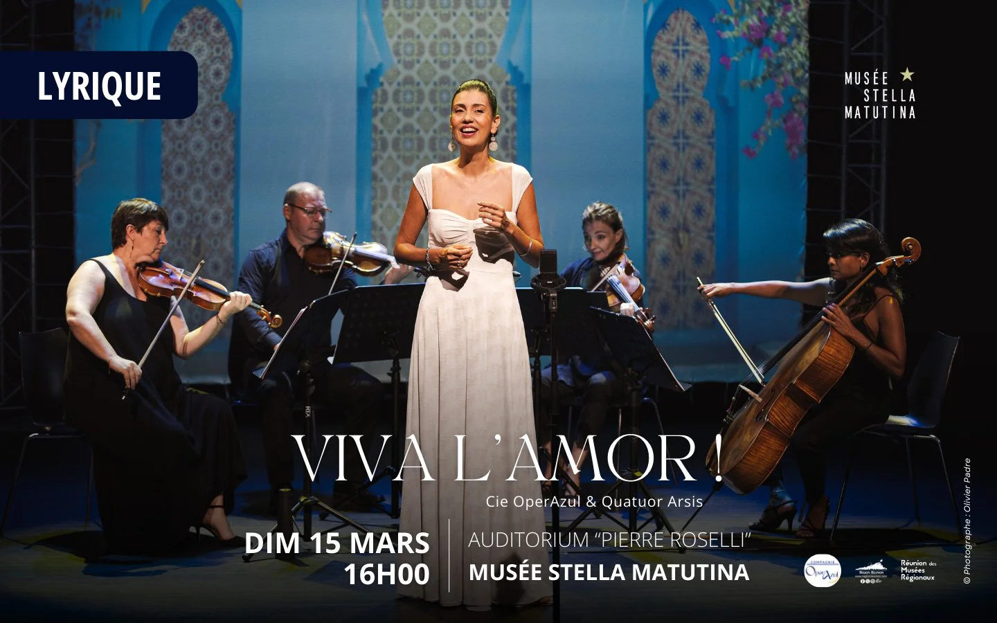 CIE OPÉR'AZUL &amp; QUATUOR ARSIS / VIVA L'AMOR ! (16€)