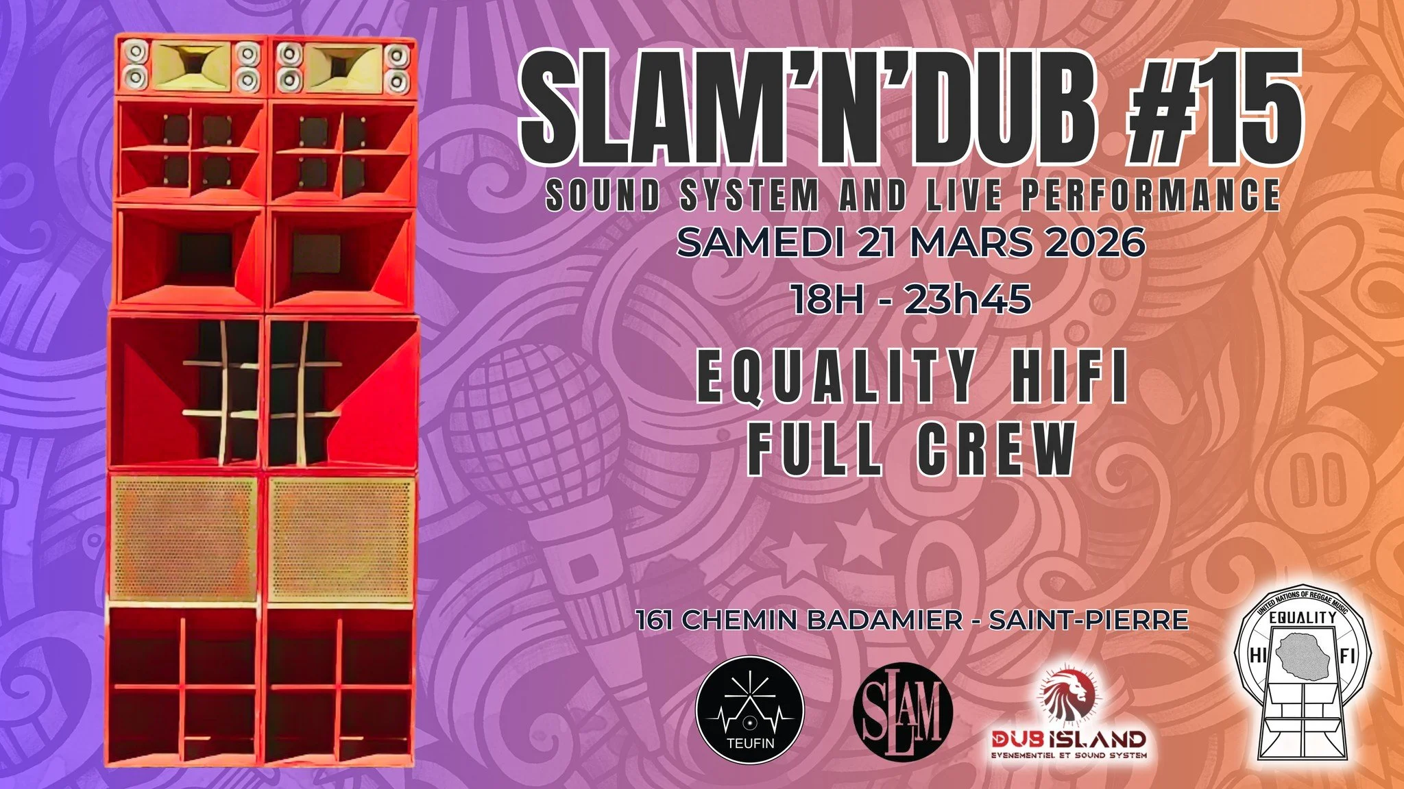 SLAM'N'DUB #15 / EQUALITY HIFI (7,50€)