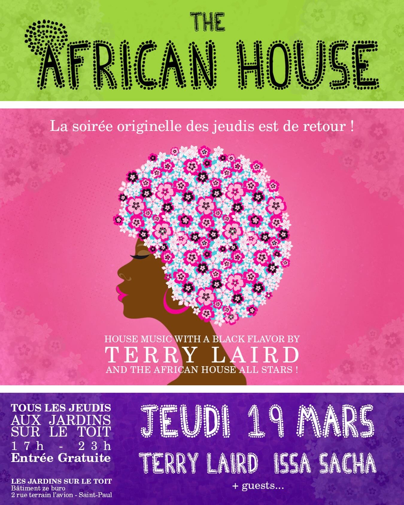 THE AFRICAN HOUSE / TERRY LAIRD + ISSA SACHA (GRATUIT)