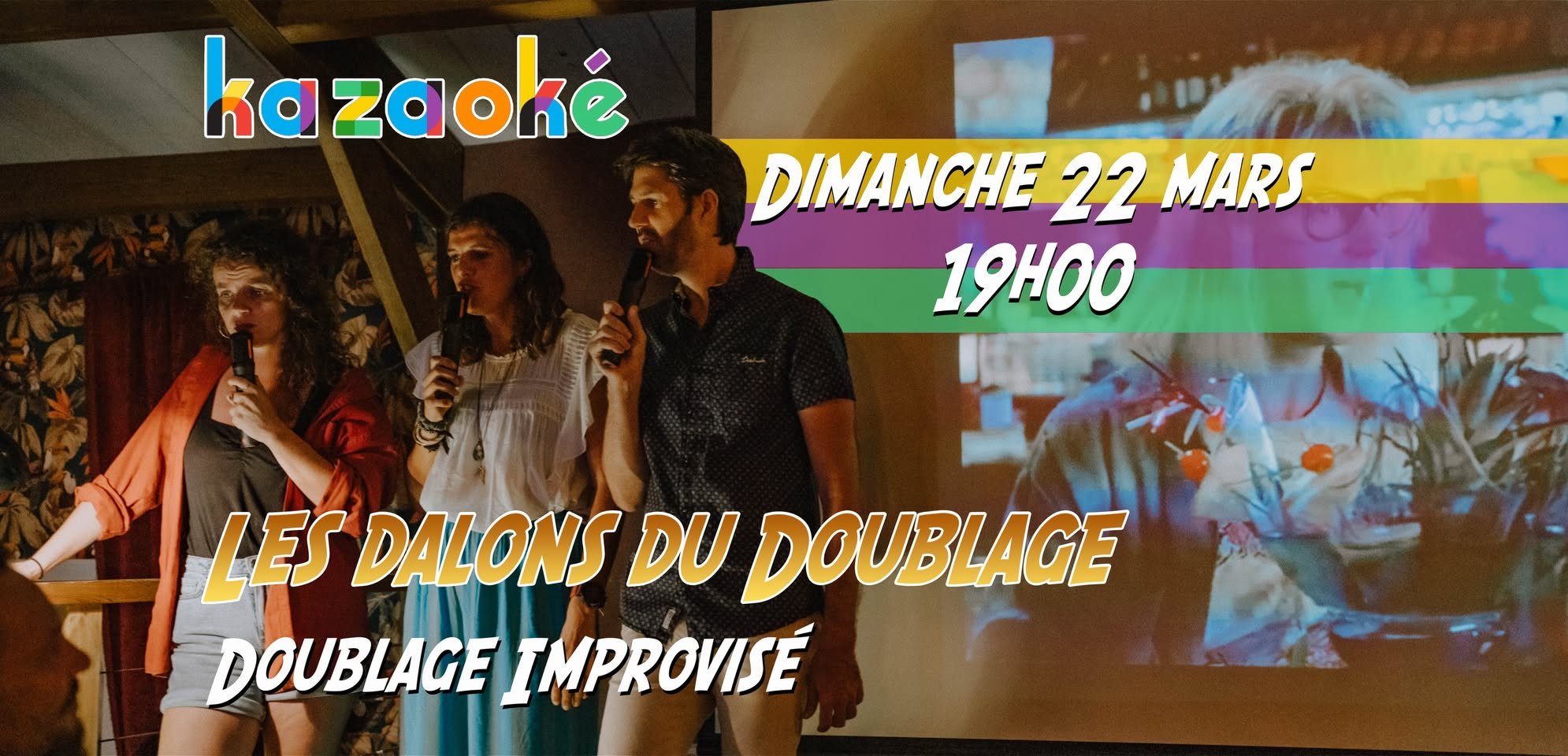 L'ACADÉMIE DES ZIMPROSTEURS /DOUBLAGE IMPROVISÉ (GRATUIT)