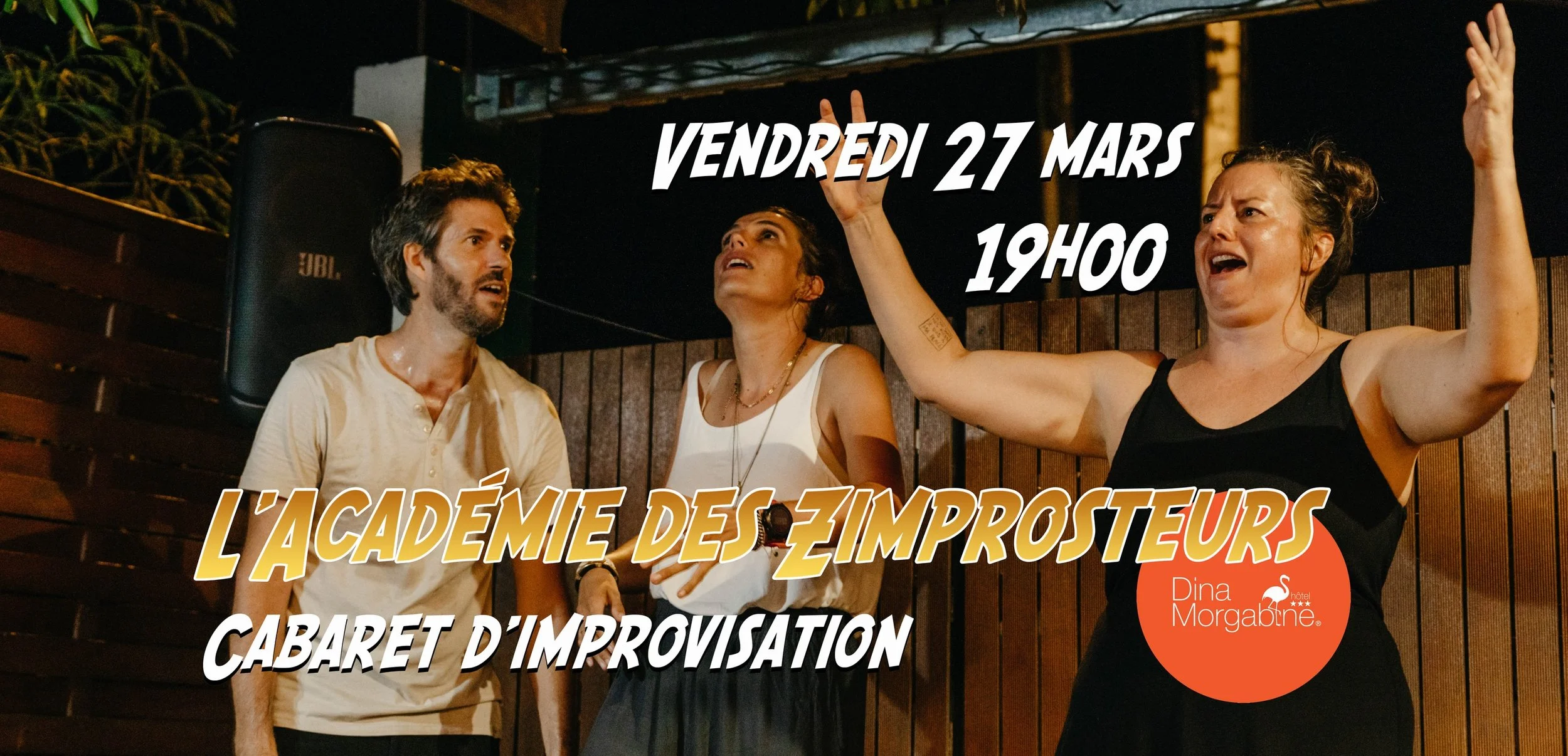 L'ACADÉMIE DES ZIMPROSTEURS / CABARET D'IMPROVISATION (PRIX LIBRE)