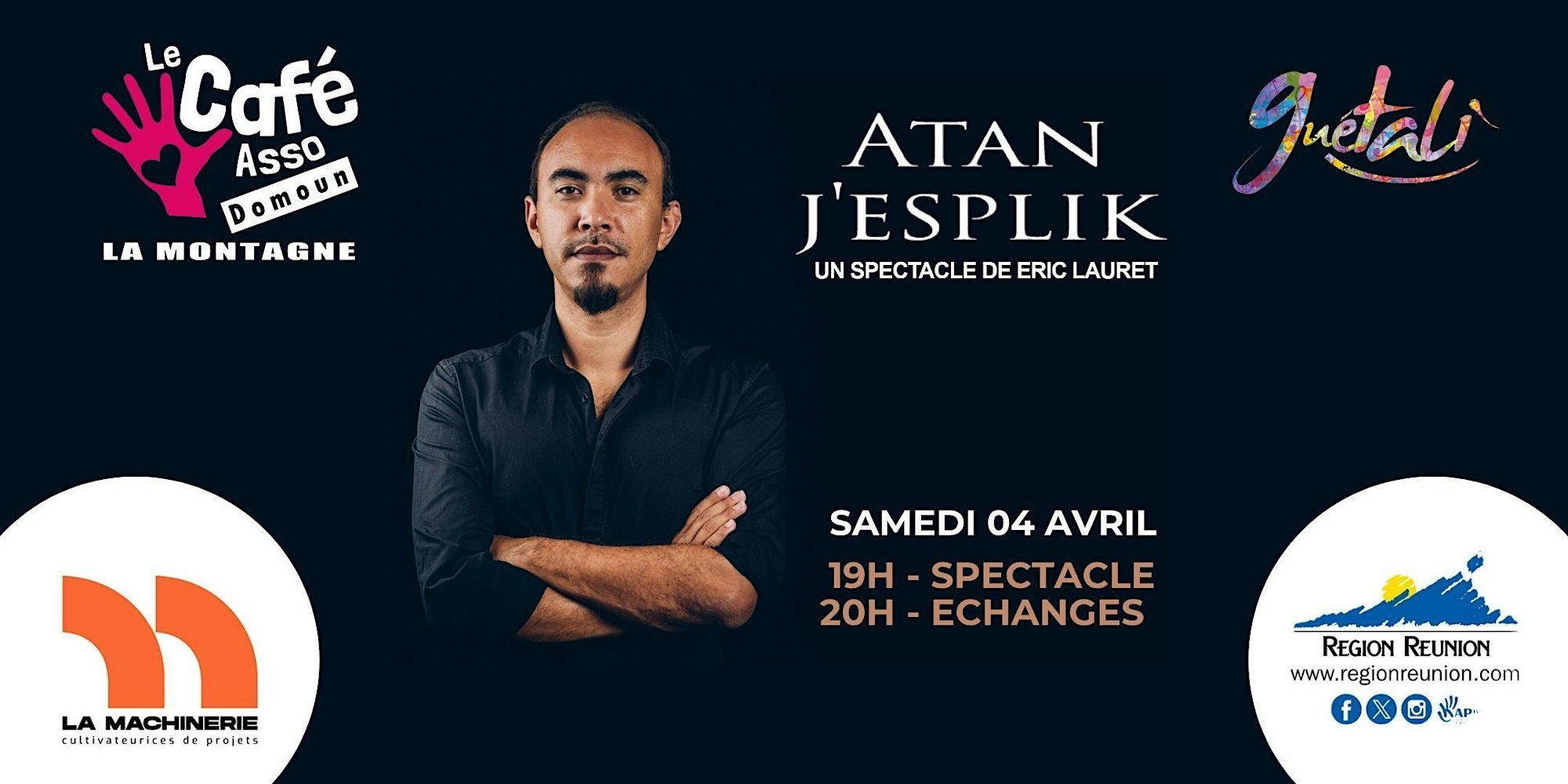 ÉRIC LAURET / ATAN J'ESPLIK (GRATUIT SUR RÉSERVATION)