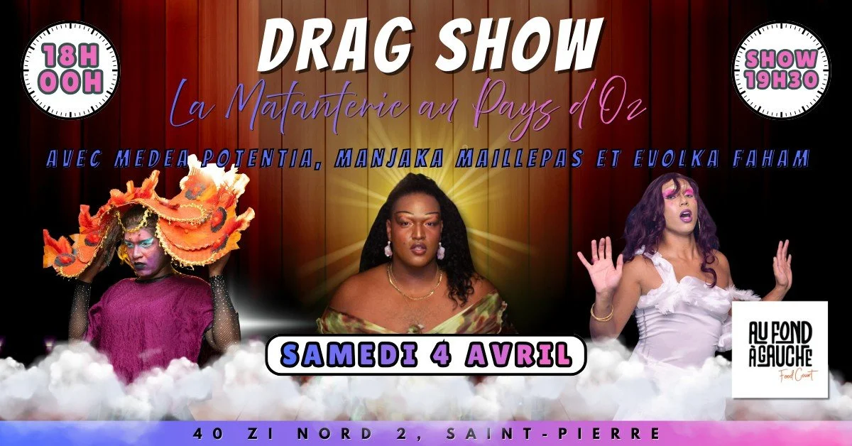 DRAG SHOW AU FOND À GAUCHE (GRATUIT)