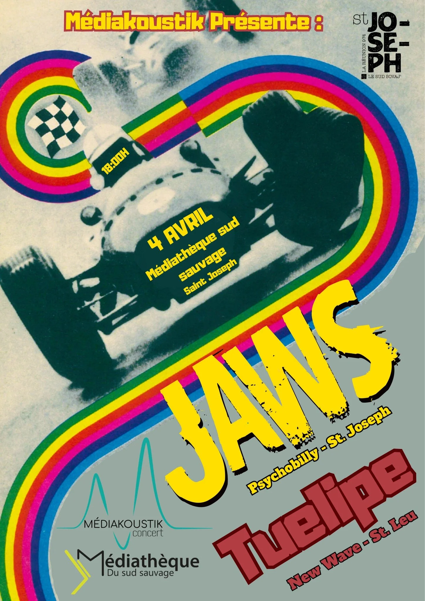 PSYCHOBILLY + SYNTH WAVE / JAWS + TUELIPE (GRATUIT)