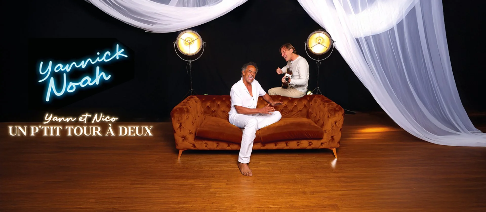 YANNICK NOAH &amp; NICOLAS PAILLET / UN P'TI TOUR À DEUX (61,50€)