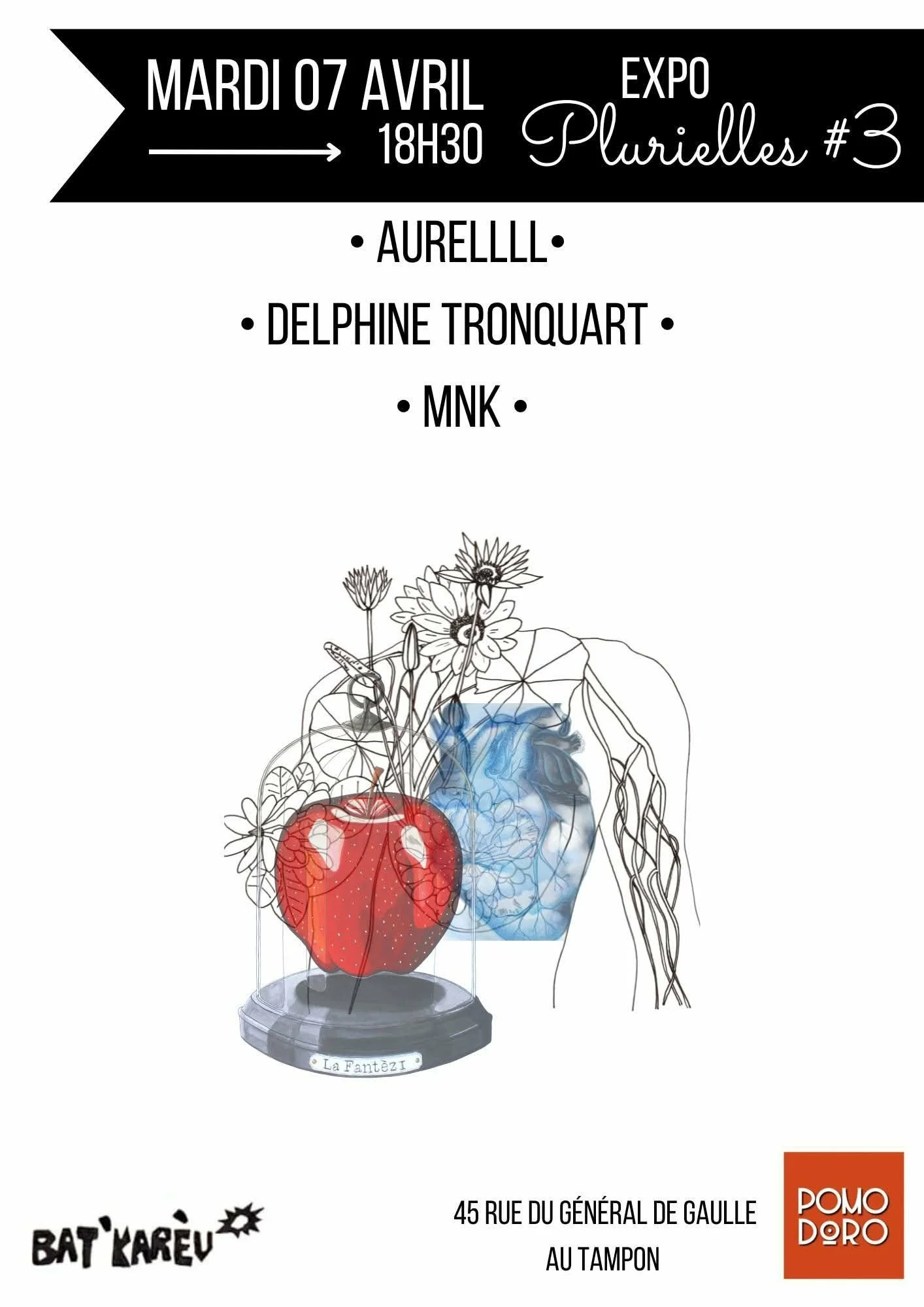 EXPO PLURIELLES #3 / AURELLLL + DELPHINE TRONQUART + MNK (GRATUIT)
