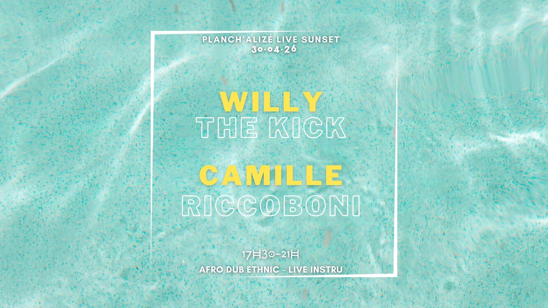 LISTEN &amp; CHILL / CAMILLE RICCOBONI &amp; WILLY THE KICK (GRATUIT)