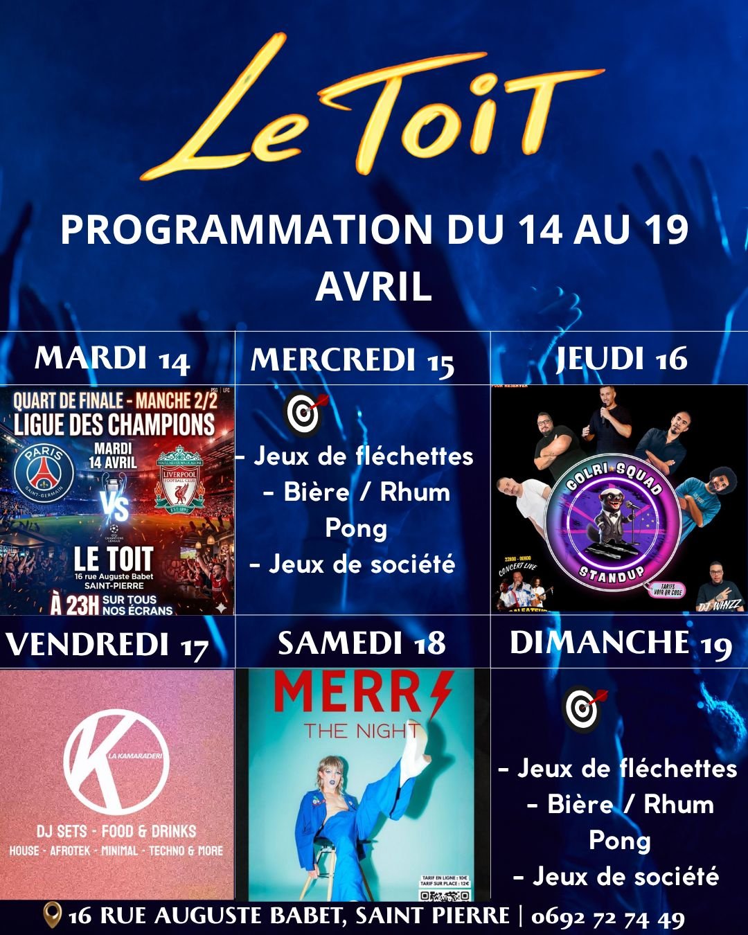 GOLRI SQUAD (PRIX NON COMMUNIQUÉ)