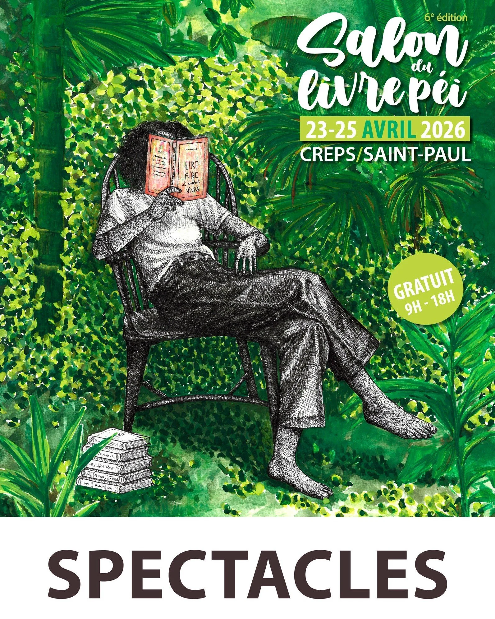 SALON DU LIVRE PÉI / CIE LA CERISE SUR LE CHAPEAU / UN AIR DE PISSENLIT (GRATUIT)