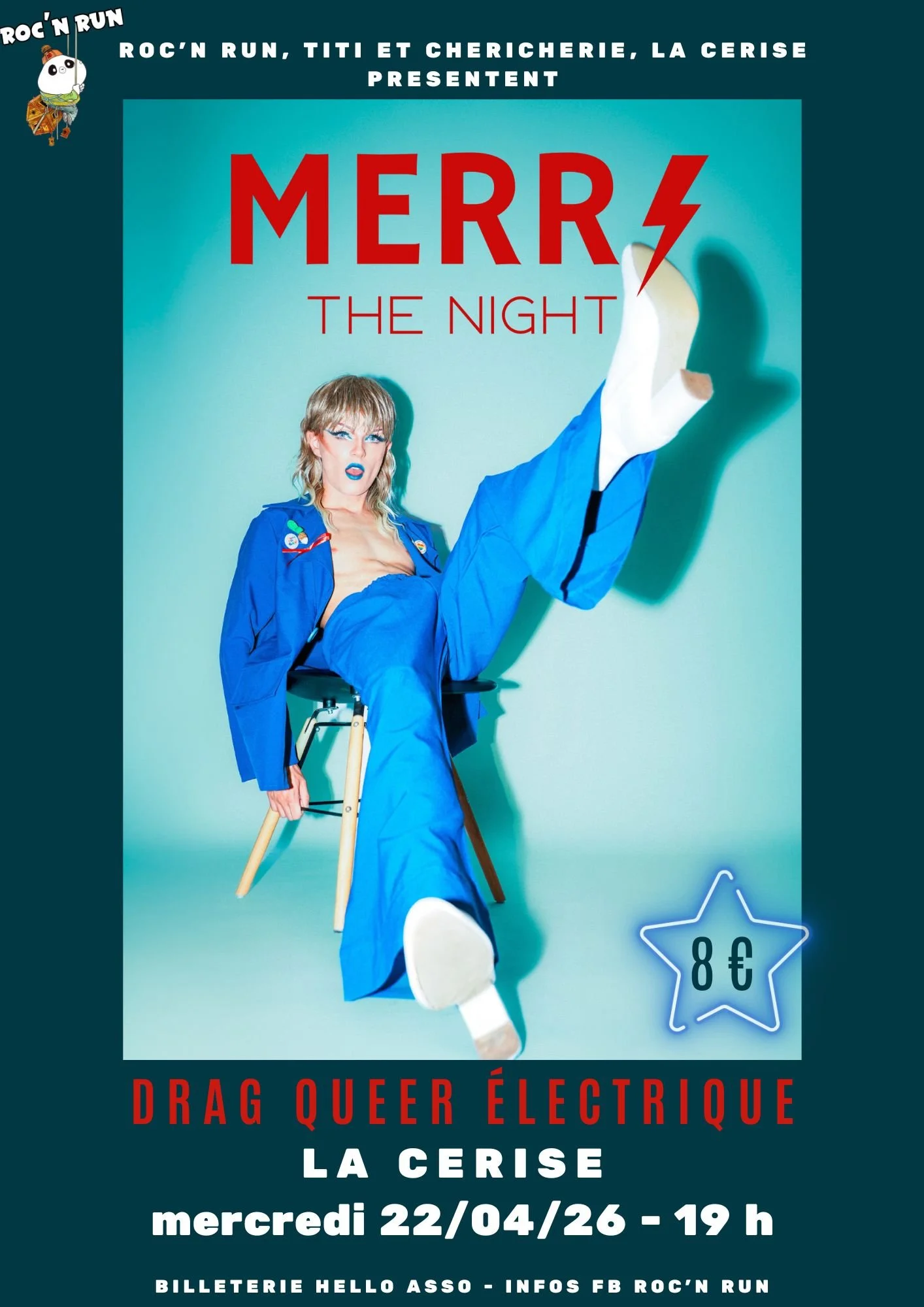 DRAG QUEER ÉLECTRIQUE / MERRY THE NIGHT (8€)
