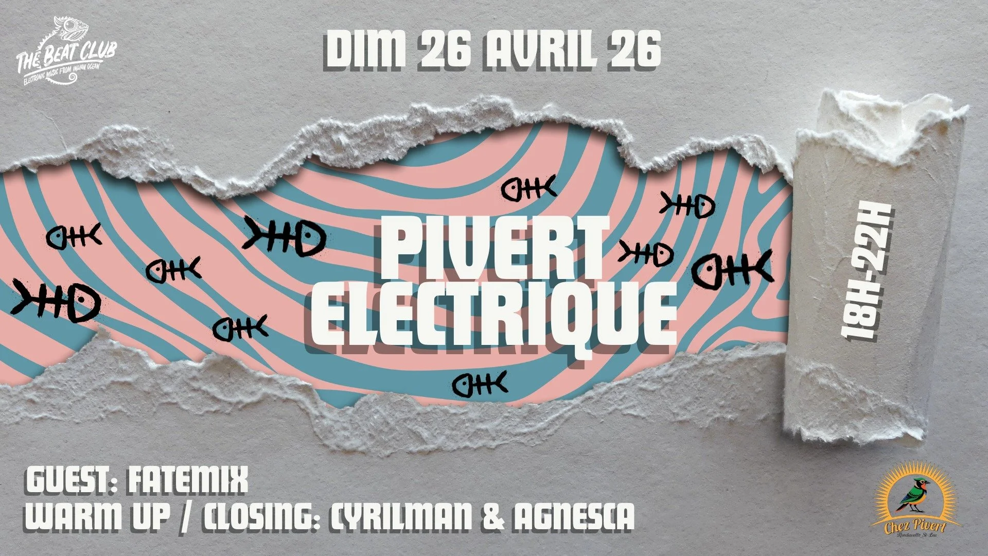 LE PIVERT ÉLECTRIQUE #16 / FATEMIX + THE BEAT CLUB (GRATUIT)