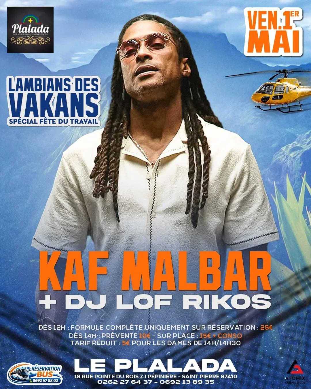 RAGGA DANCEHALL / KAF MALBAR (5-10-25€)
