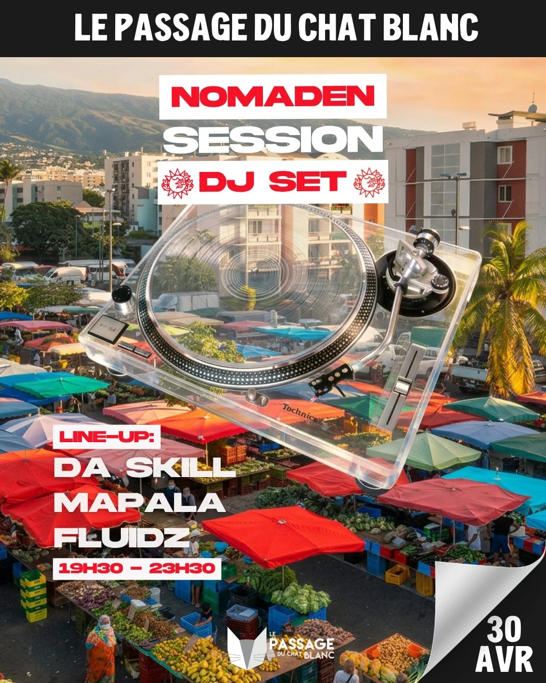 NOMADEN SESSION / FLUIDZ + MAPAL + DA SKILL (GRATUIT)