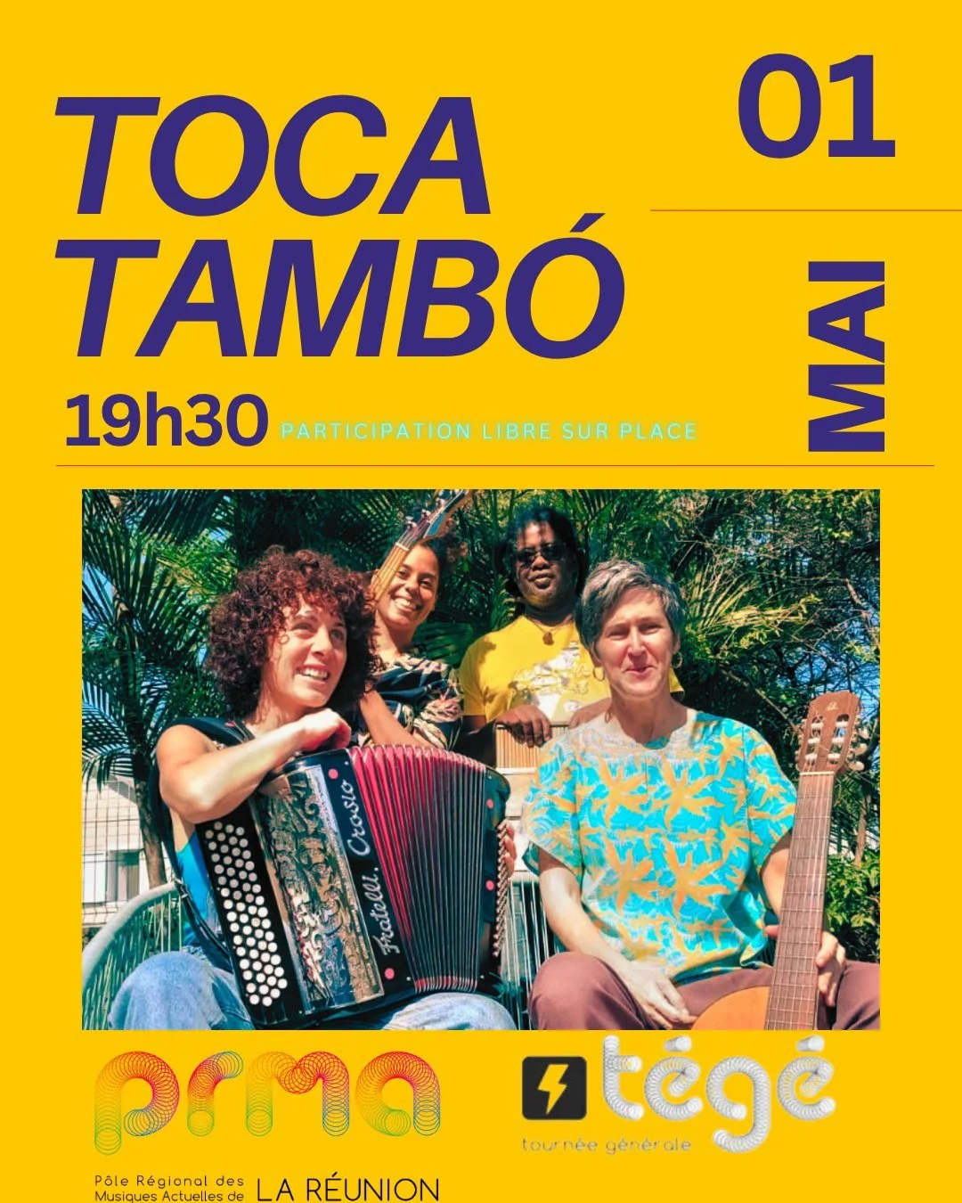SEGA MALOYA CUMBIA / TOCA TAMBÒ (PRIX LIBRE)
