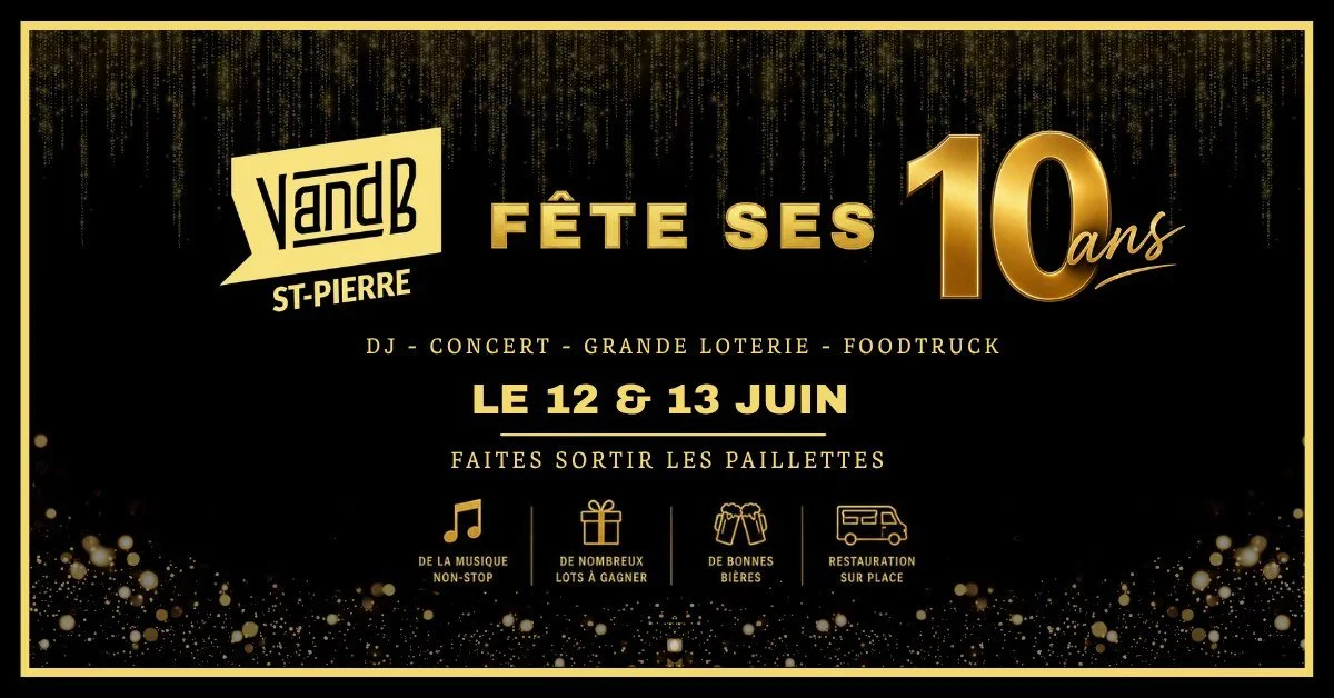 V AND B FÊTE SES DIX ANS (GRATUIT)
