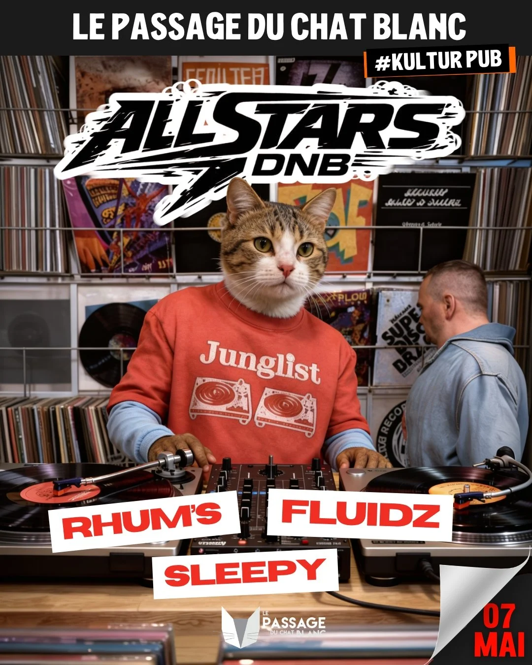 DNB ALLSTARS / FLUIDZ + SLEEPY TAMASHI + RHUM'S
