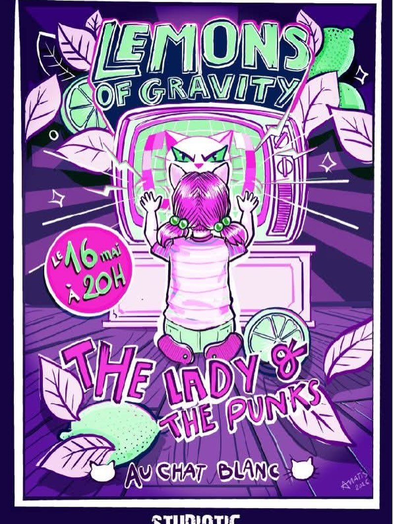 ROCK / LEMONS OF GRAVITY + THE LADY AND THE PUNKS (GRATUIT)