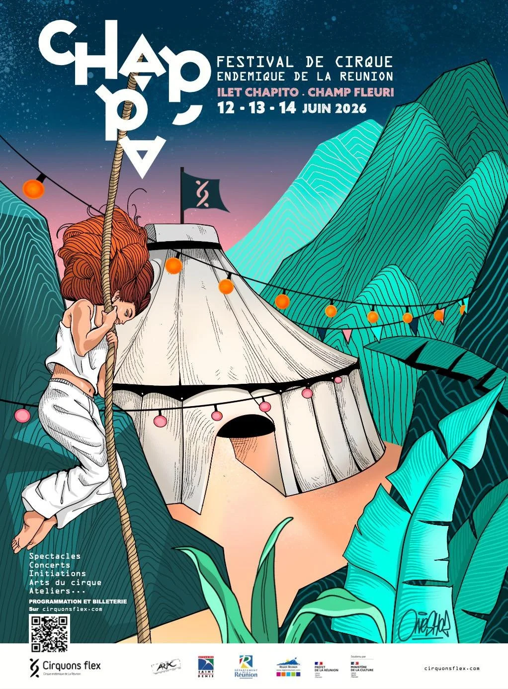 FESTIVAL CHAP'PA 2026 - VENDREDI 12 JUIN (8-10-13€)