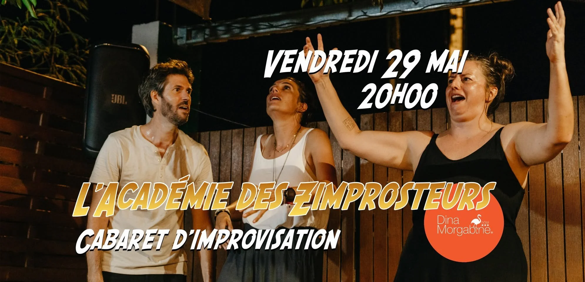 L'ACADÉMIE DES ZIMPROSTEURS / CABARET D'IMPROVISATION (PRIX LIBRE)