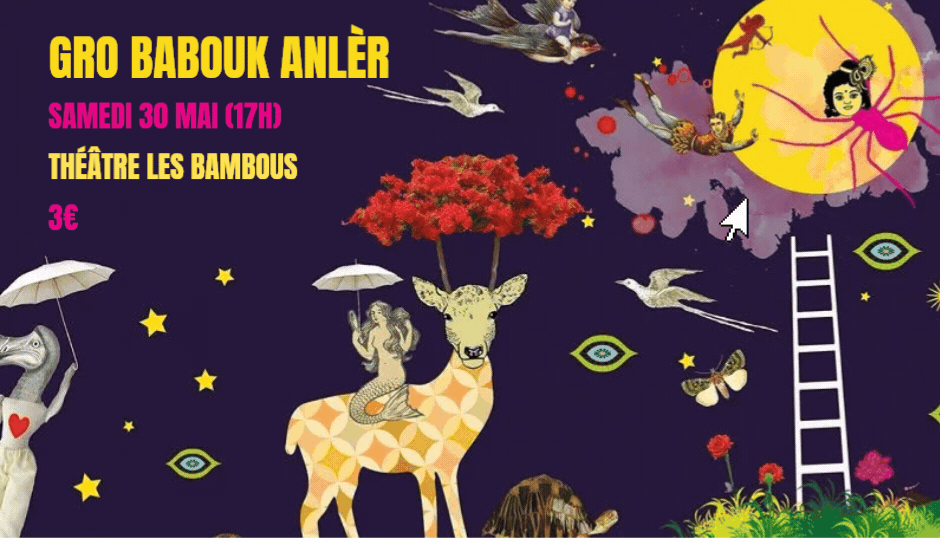 COMPTINES RÉUNIONNAISES / GRO BABOUK ANLÈR (3€)