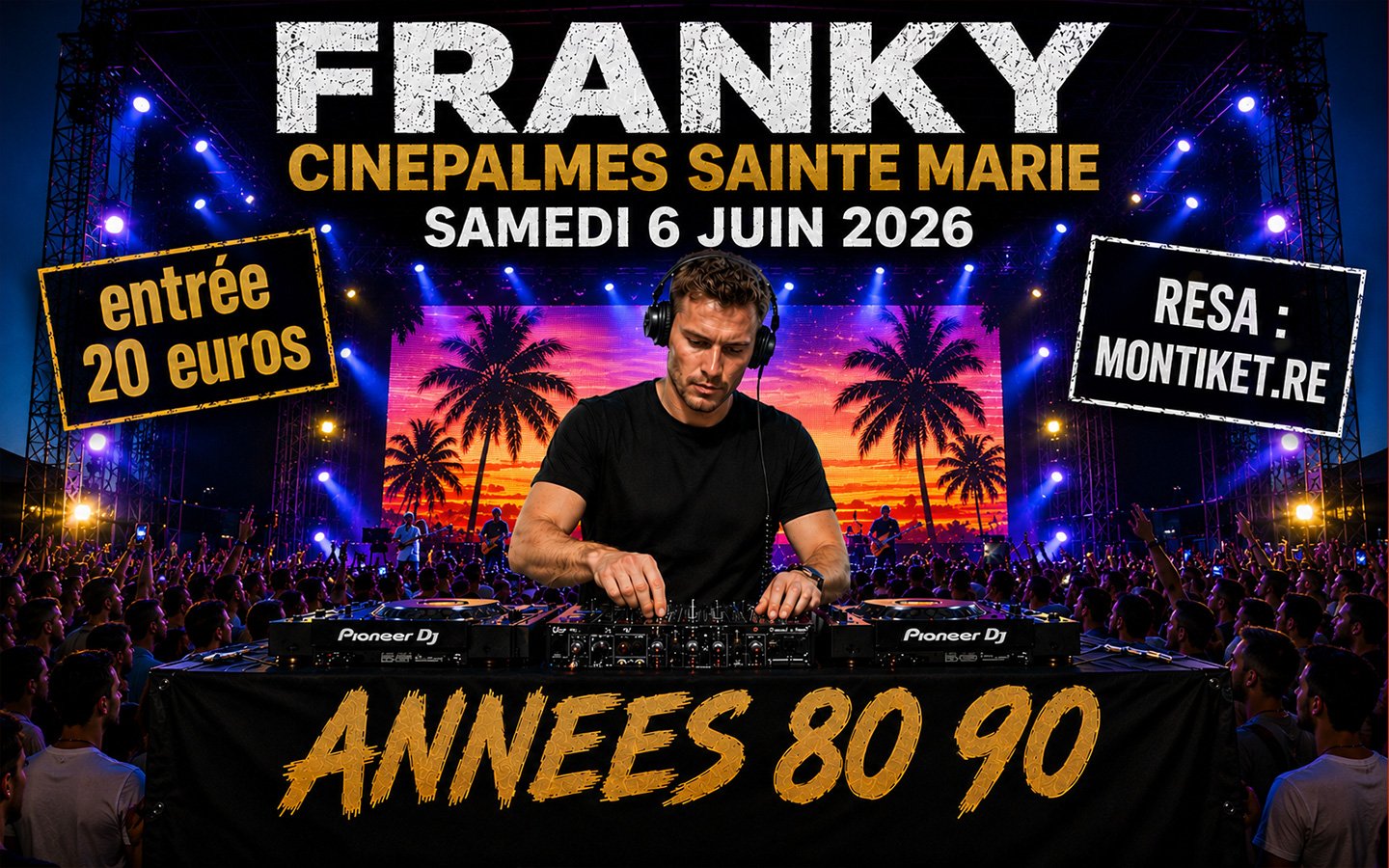 LES SOIRÉES FRANKY (20€)